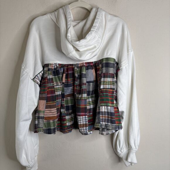 Anthropologie Pilcro Patchwork Knit Hoodie - Picture 7 of 7